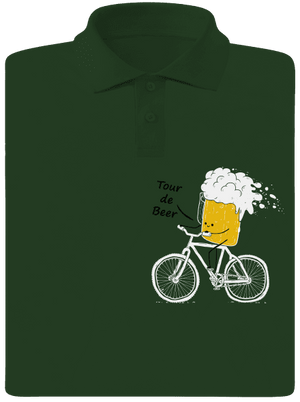 Tour de beer pánská polokošile Bottle Green Mal