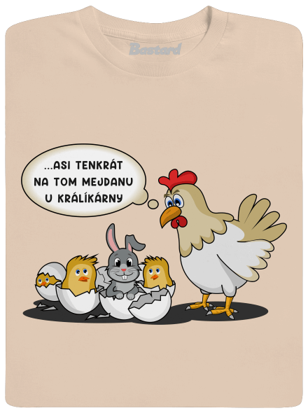 Mejdan u králíkárny pánské tričko Sand