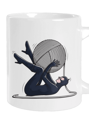 Catwoman velký hrnek White