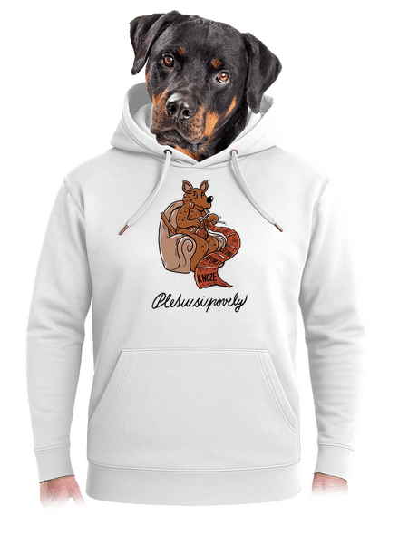 Pletu si povely unisex mikina premium Snowwhite