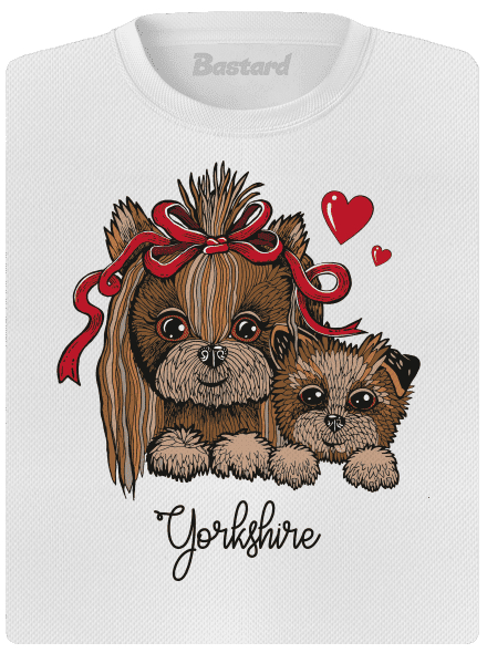 Yorkshire dámské sportovní tričko White