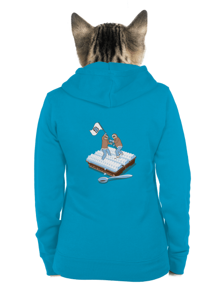 Polární expedice dámská mikina na zip Blue Atol