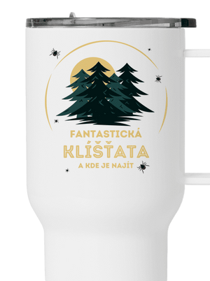 Fantastická klíšťata termohrnek White