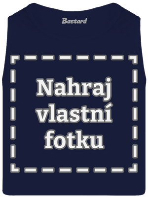 Vlastní potisk pánské tílko French Navy