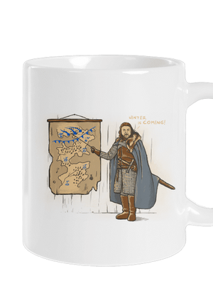 Winter klasický hrnek White