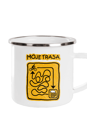 Moje trasa plecháček White