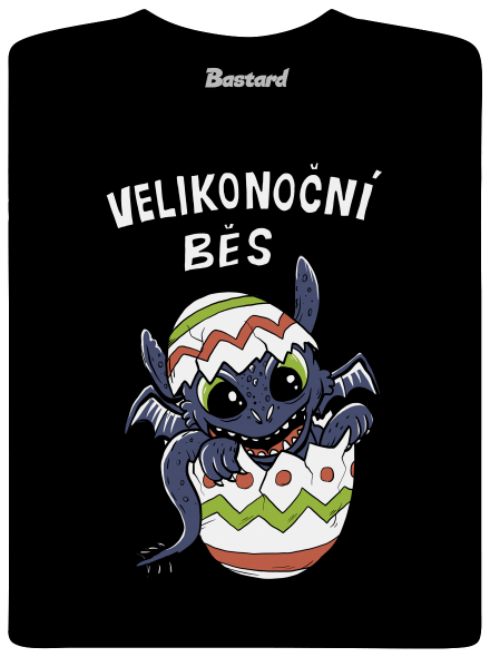 Velikonoční běs dětské tričko Black