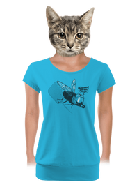 dámské tričko s lemem