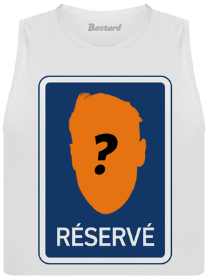 Značka réservé dámské tílko volné White