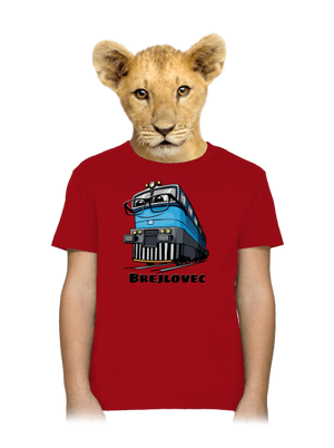 Brejlovec dětské tričko Red
