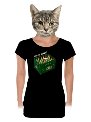 dámské tričko s lemem