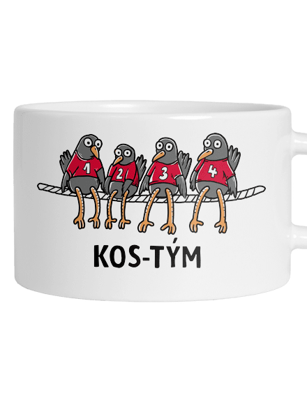 Kos-tým hrnek makronka White