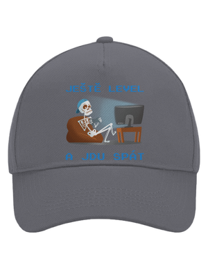 Ještě level kšiltovka baseballka Graphite grey