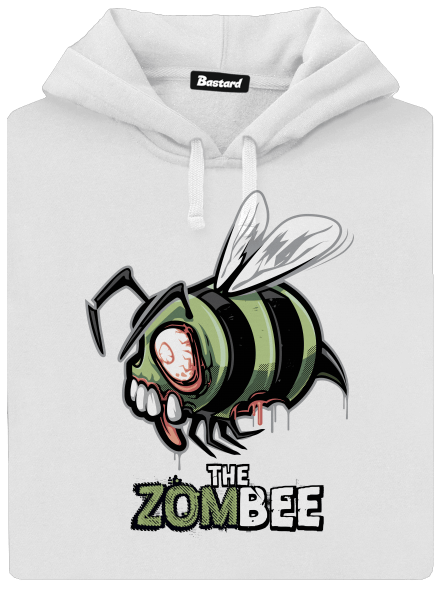 ZomBee dámská mikina klokanka White