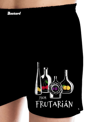 Frutarián pánské trenky Black