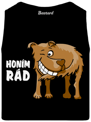 Honím rád pánské tílko Black