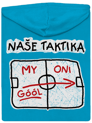 Naše taktika dámská mikina na zip Blue Atol