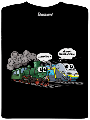 Zakouříme? pánské tričko Black