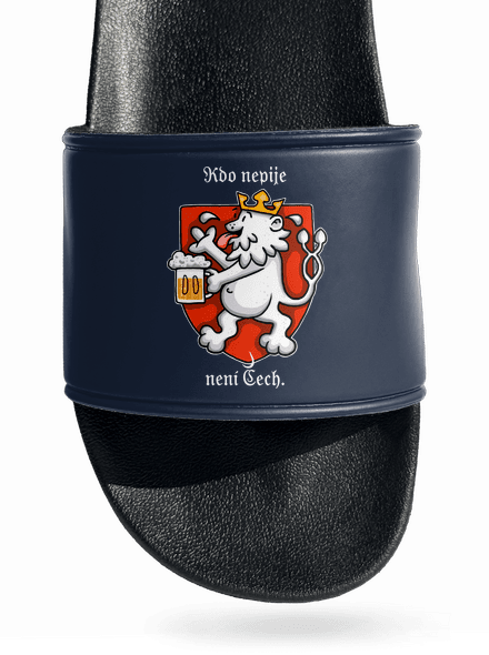 Kdo nepije, není Čech pantofle Navy