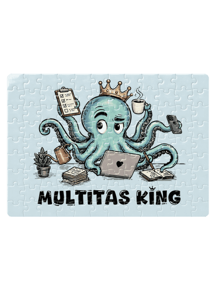 Multitas king puzzle White