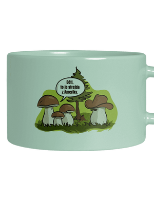 Strejda z Ameriky hrnek makronka Mint Macaron