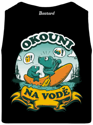 Okouni na vodě pánské tílko Black
