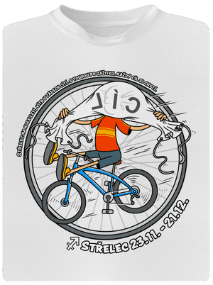 Cyklistický horoskop: Střelec dětské sportovní tričko White