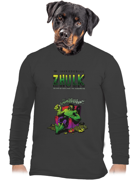 Zhulk  pánské dlouhý rukáv Dark Grey