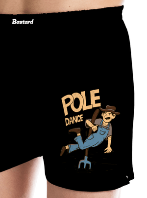 Pole Dance pánské trenky Black