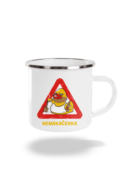 Nemakačenka plecháček White