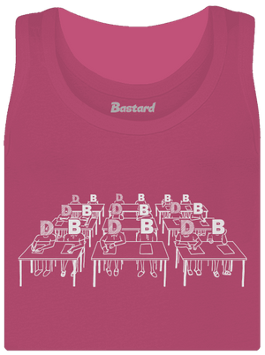 Cimrman: Debil, blbeček dámské tílko klasické Magenta