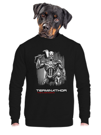 unisex mikina bez kapuce