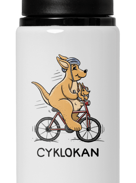 Cyklokan lahev na vodu White
