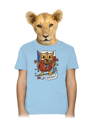 Houkej dětské tričko Sky Blue