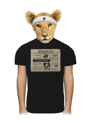 Věštecké listy dětské sportovní tričko Black