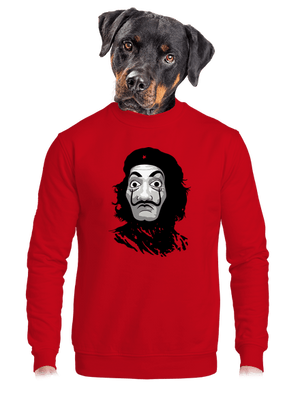 unisex mikina bez kapuce