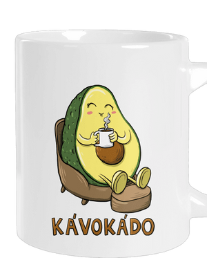 Kávokádo velký hrnek White