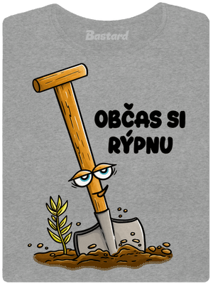 Občas si rýpnu dámské tričko Dark Gray Melange