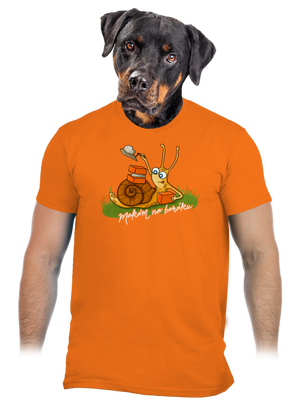 Makám na baráku pánské tričko Orange