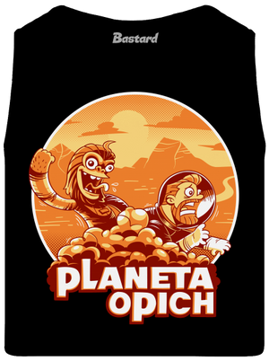 Planeta opich pánské tílko Black