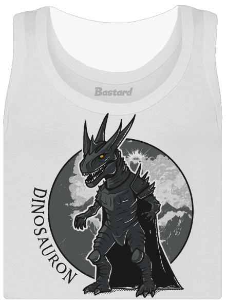 Dinosauron dámské tílko klasické White