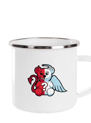 Anděl vs. ďábel plecháček White