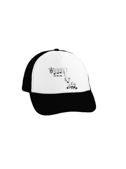 Do re mi fall kšiltovka truckerka Black cap