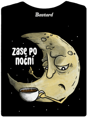 Zase po noční dámské tričko premium Black