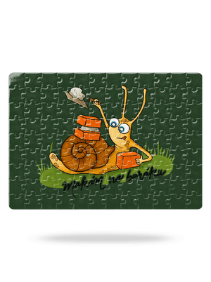 Makám na baráku puzzle White