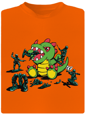 Hračky pánské sportovní tričko Neon Orange