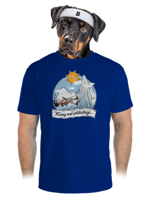Hory mě přitahují pánské sportovní tričko Royal Blue Mal