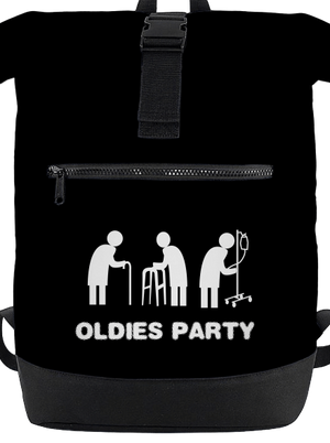 Oldies party batoh Black