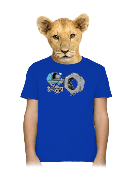 Správná matka dětské tričko Royal Blue
