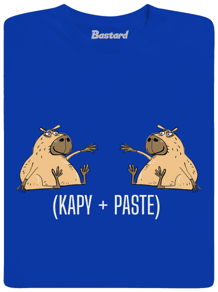 Kapy paste pánské dlouhý rukáv Royal Blue